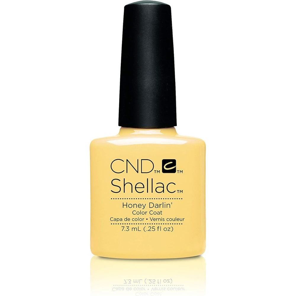 12x CND SHELLAC GEL POLISH HONEY DARLIN, 7.3ML