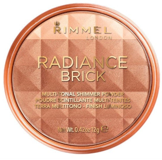 12x Rimmel Radiance Brick Bronzer 003 Dark, 12g
