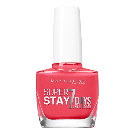 12 X Maybelline Superstay 7 Days Nail Polish 490 Hot Salsa