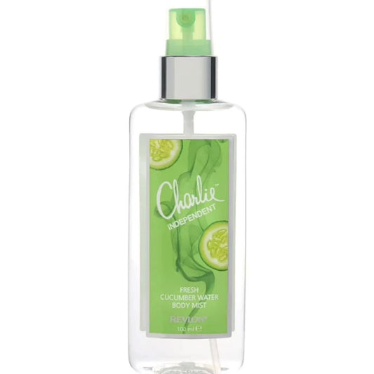 12x Charlie Independent Fresh Cucumber Water Body Mist 100ml
