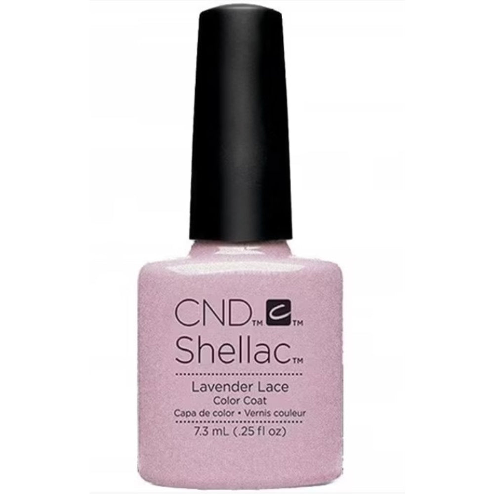 12x CND SHELLAC GEL POLISH LAVENDER LACE