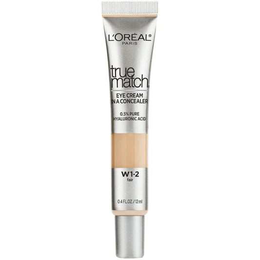 12x Loreal True Match Eye Cream in a Concealer Fair W1-2
