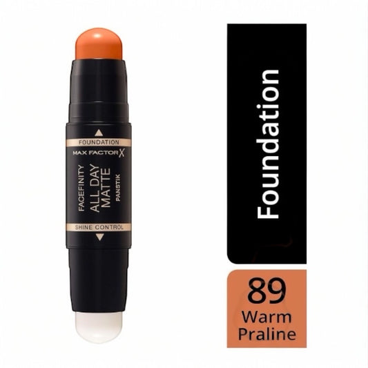 12x Max Factor Facefinity All Day Matte Panstik Foundation 89 Warm Praline