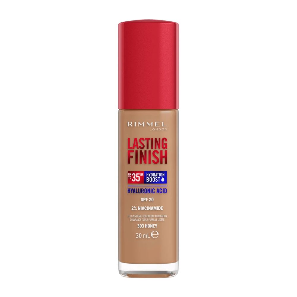 Rimmel Lasting Finish 35Hr Foundation 303 Honey x12
