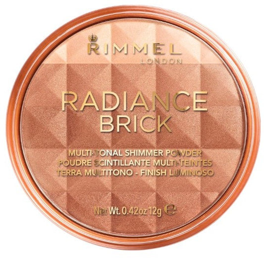 12x Rimmel Radiance Brick Bronzer 003 Dark, 12g