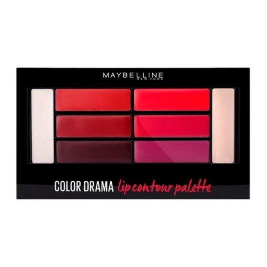 12x Maybelline Color Drama Lip Contour Palette Crimson Vixen