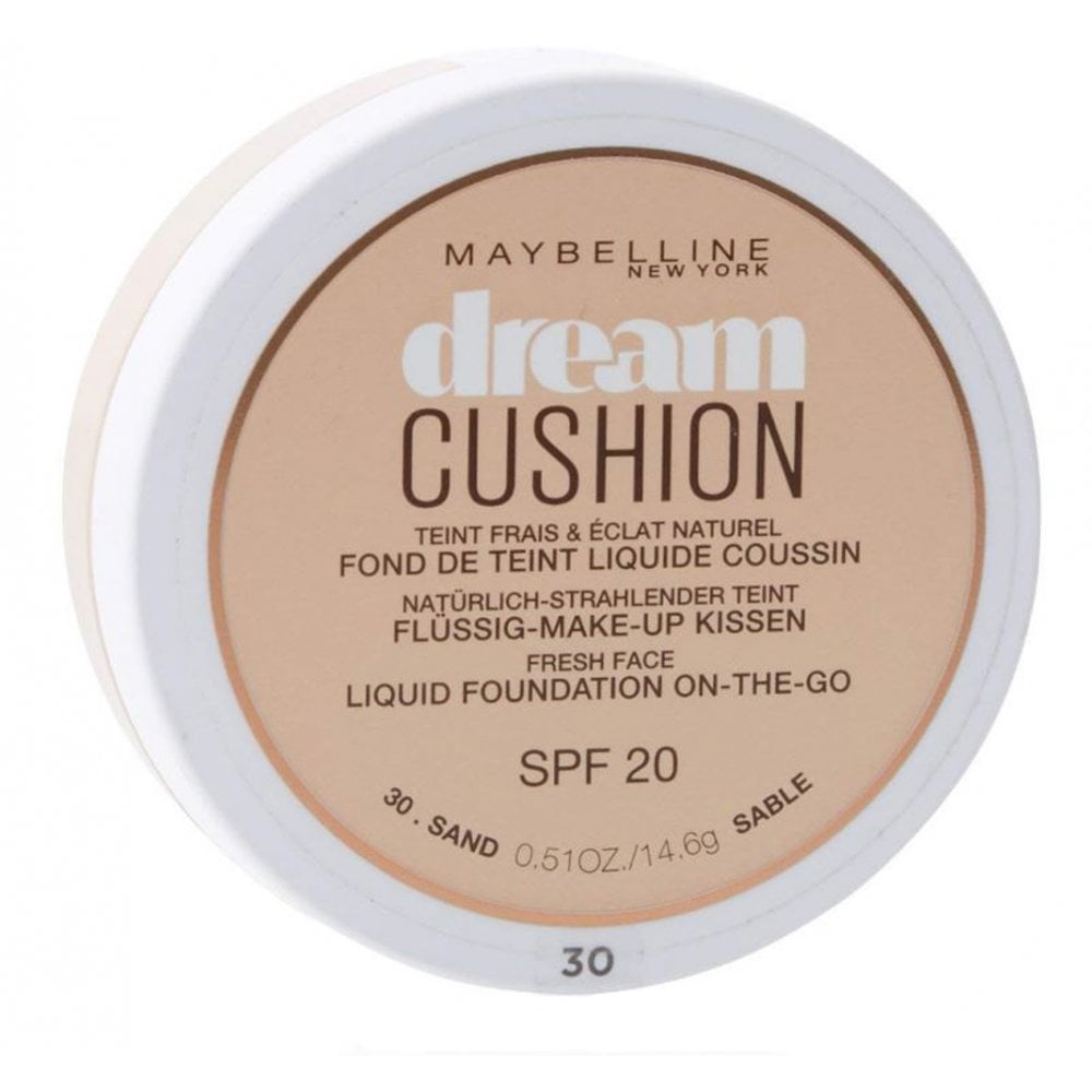 12X Maybelline Dream Cushion Liquid Foundation 30 Sand