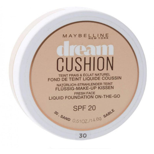 12X Maybelline Dream Cushion Liquid Foundation 30 Sand