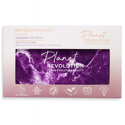 12x Planet Revolution Revolutionary Space Marble Eyeshadow Palette